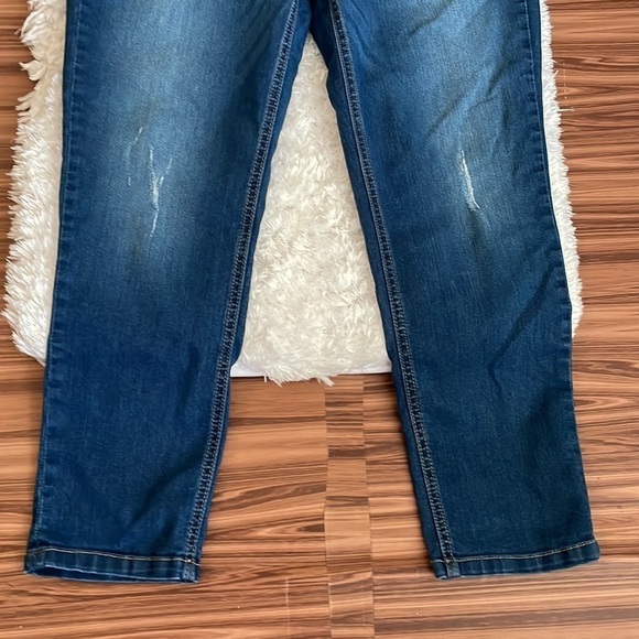 DEMOCRACY Ab Technology Distressed Jeans Size 10 - Picture 3 of 8